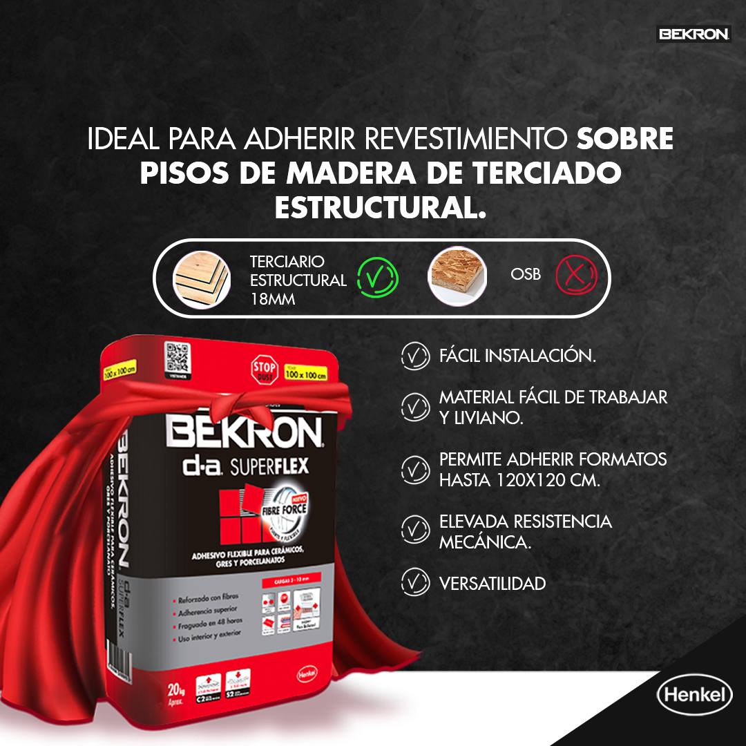 BEKRON DA SUPER FLEX - Saco 20Kg