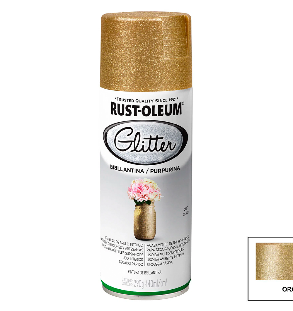 SPRAY SPECIALTY GLITTER- Brillantina Oro 290G