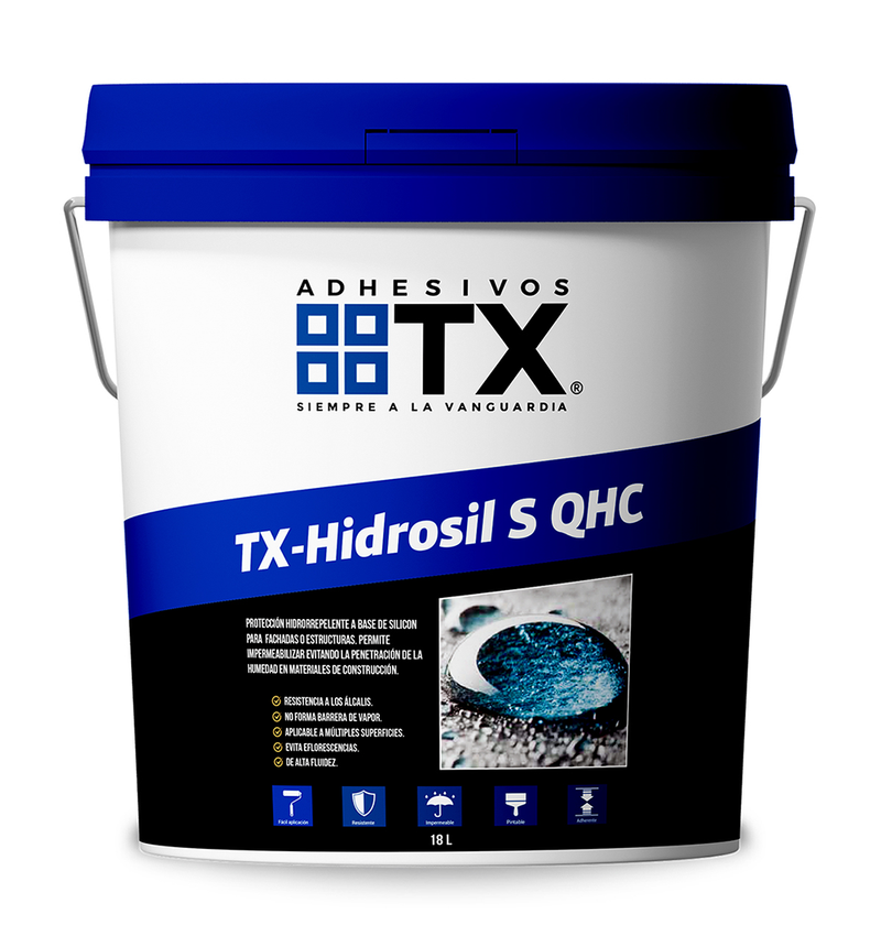 HIDROSIL S QHC- Impermeabilizante e Hidrorepelente - 18Lts