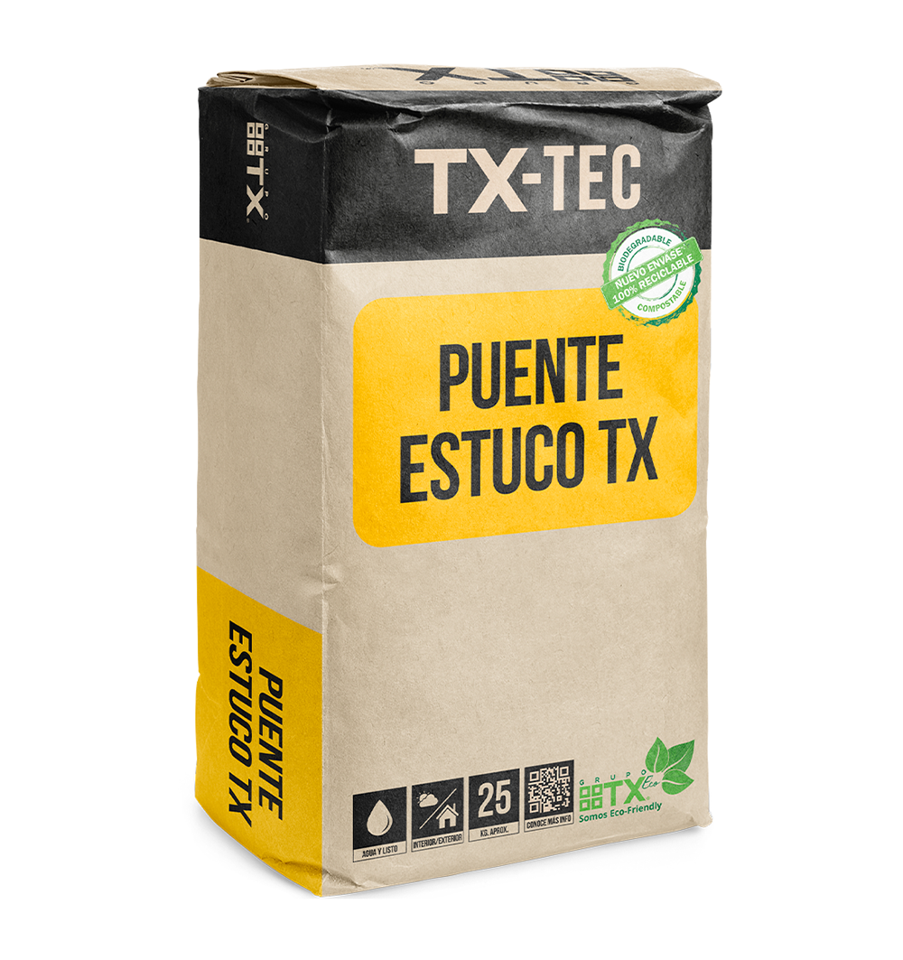 PUENTE ESTUCO - Mortero para adherencia, 25Kg