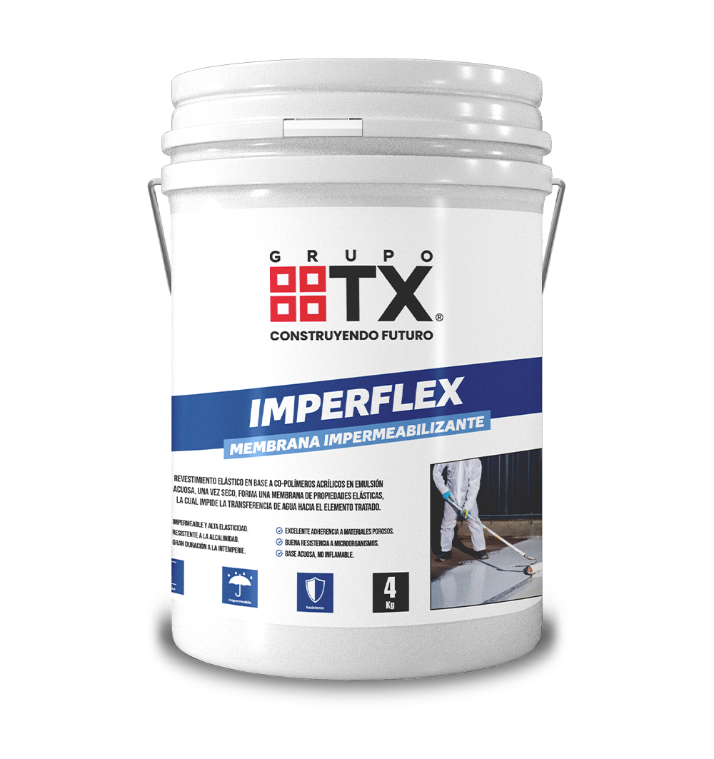 IMPERFLEX - Membrana Impermeable, 4,5Lts.
