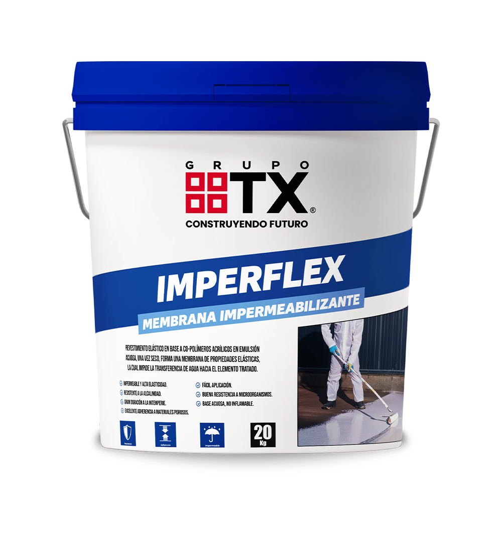 IMPERFLEX - Membrana Impermeable, 20Kg.