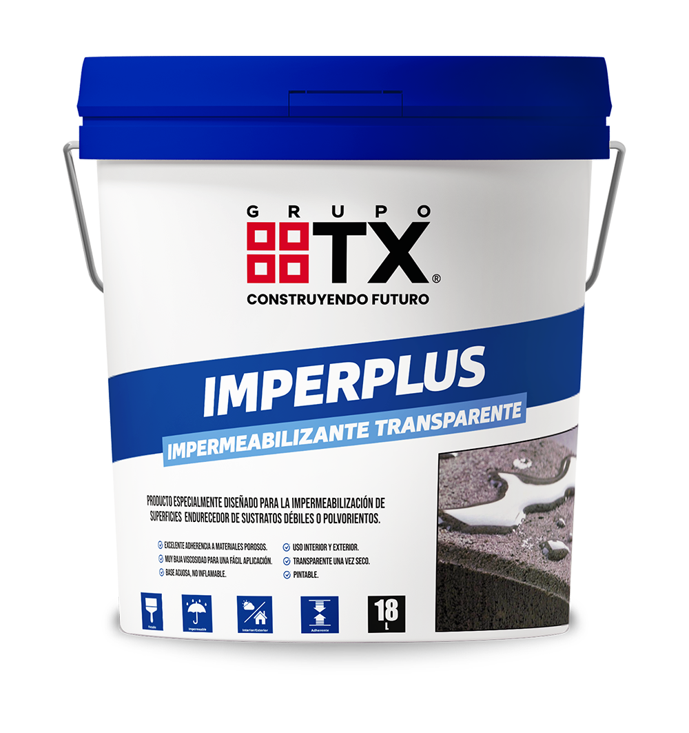 IMPERPLUS - Impermeabilizante Superficial, 18Lt