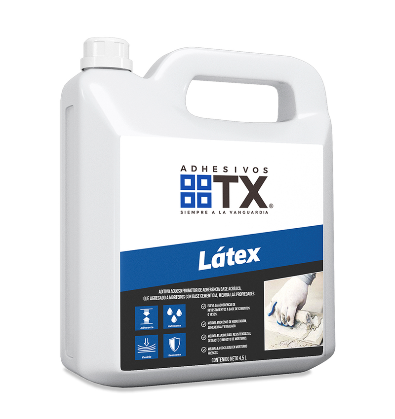 LATEX PARA ESTUCO - Promotor de adherencia. 4,5Lts