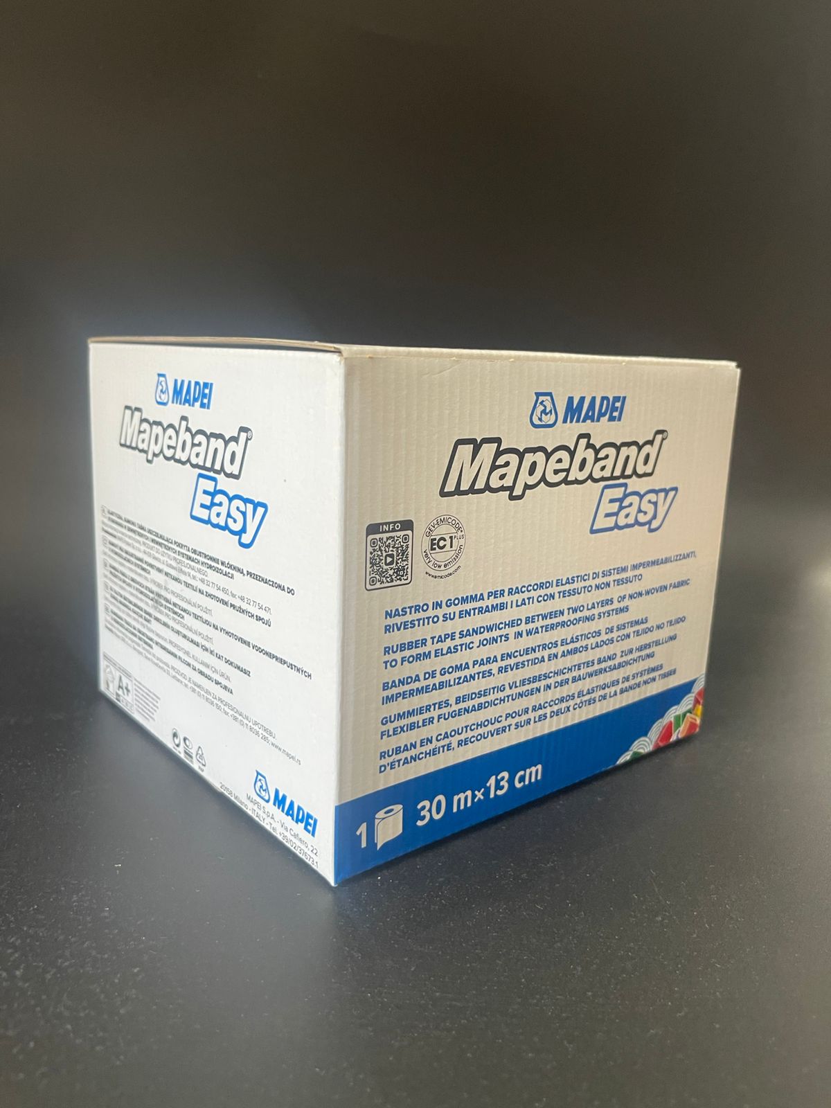 MAPEBAND EASY H130 - Banda de goma para juntas, Rollo 30 Mt