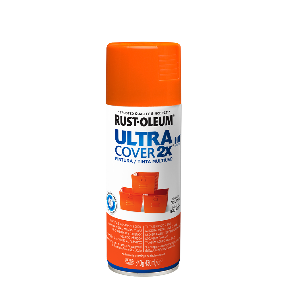 ULTRA COVER 2X - Naranja Brill. 340G