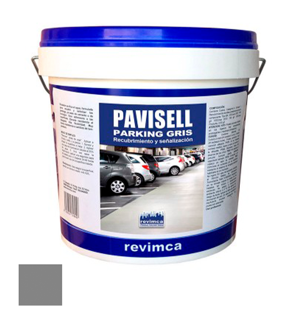 PAVISELL PARKING - Recubrimiento sellador de parking y pistas deportivas Gris, Tineta 25K