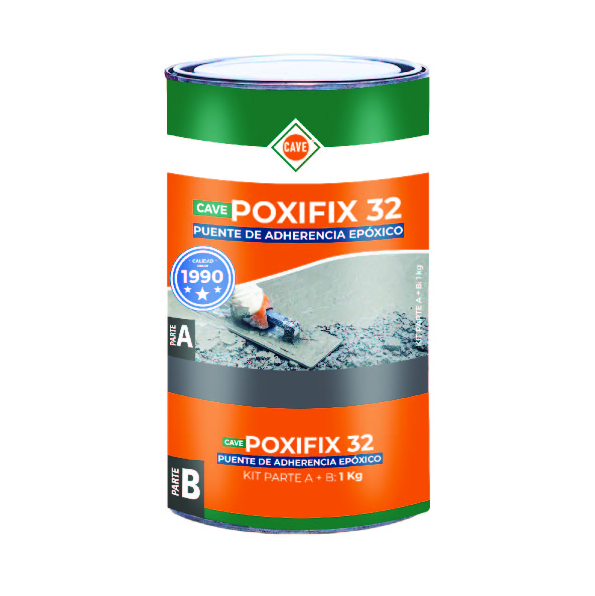 CAVE POXIFIX 32 - Puente de adherencia epoxico, 1 Kg