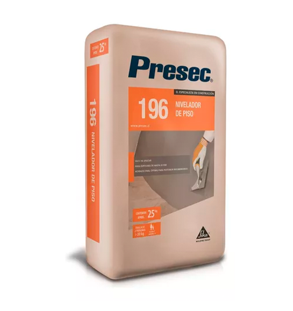 PRESEC 196 - Técnico Nivelador de Piso, 25Kg