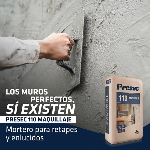 PRESEC 110 (Lanko110) - Mortero Para Maquillaje 25 Kg