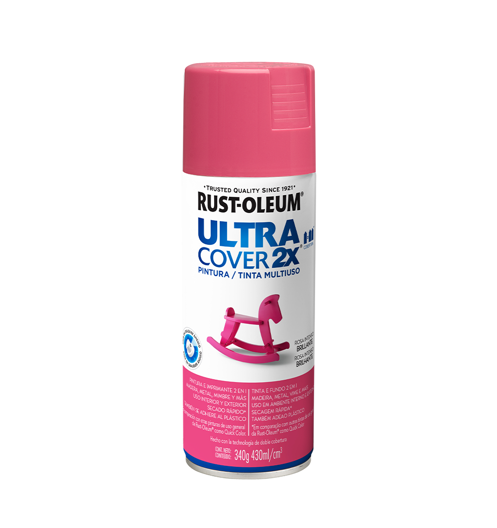 ULTRA COVER 2X - Rosa Intenso Brill. 340G