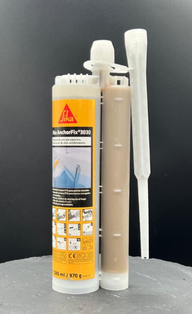 SIKA ANCHORFIX-3030, Adhesivo de anclaje, cart 585 ML