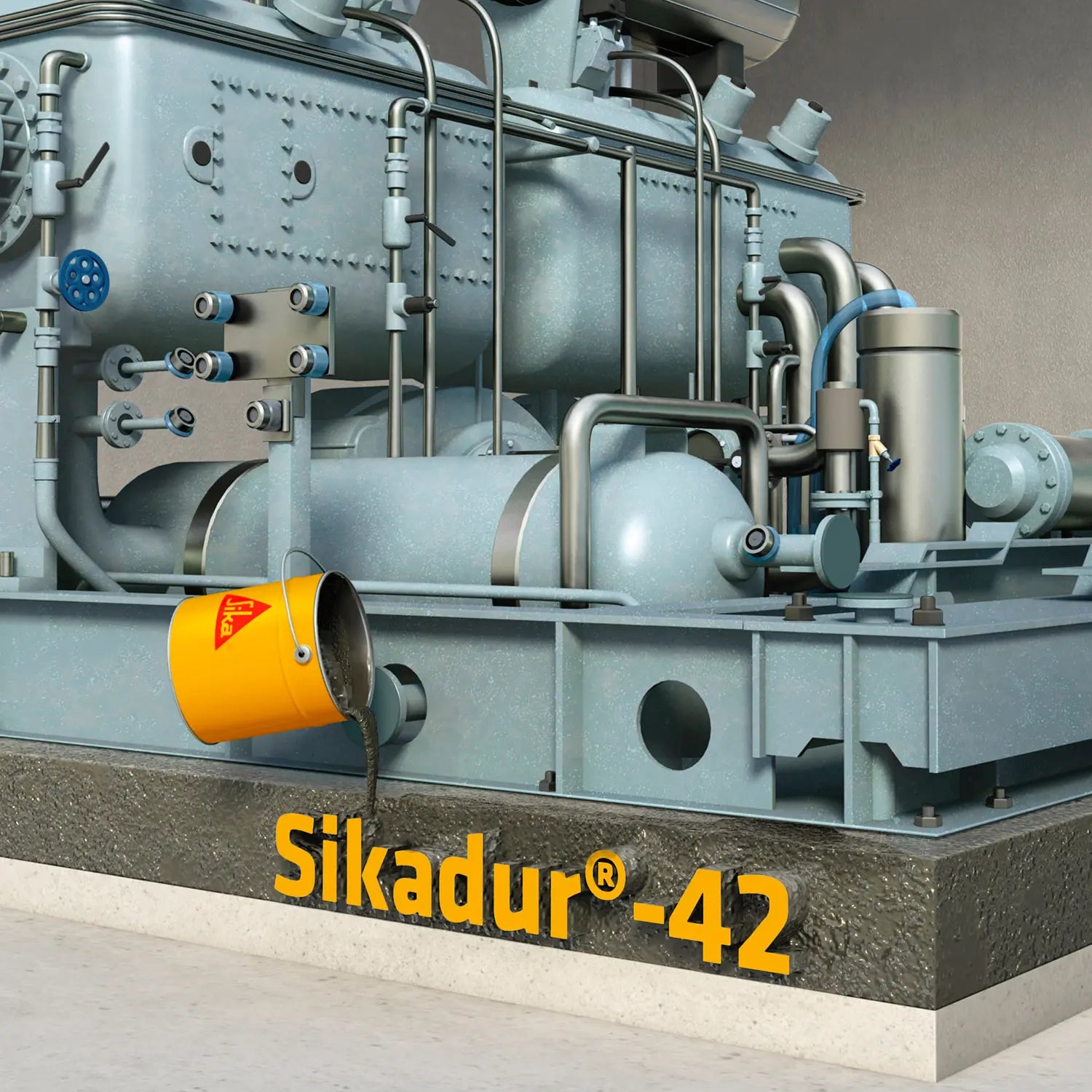 SIKADUR 42 CL - 27 kg Mortero epóxico autonivelante p/ grouting.