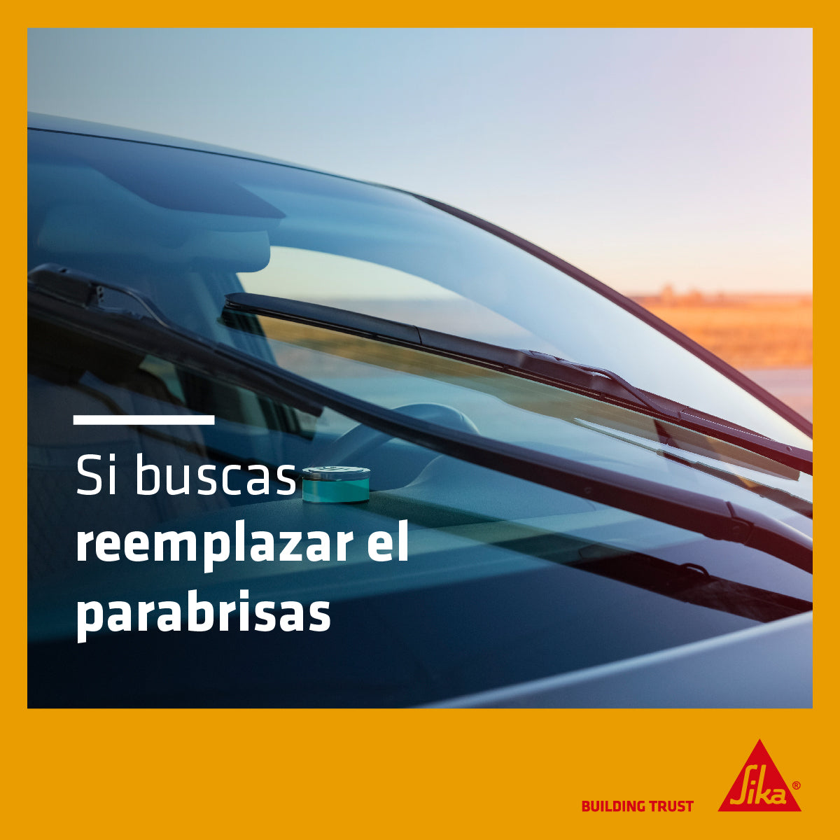 SIKAFLEX 256 NEGRO - Poliuretano / pegado directo Vidrios Automotrices, 300cc