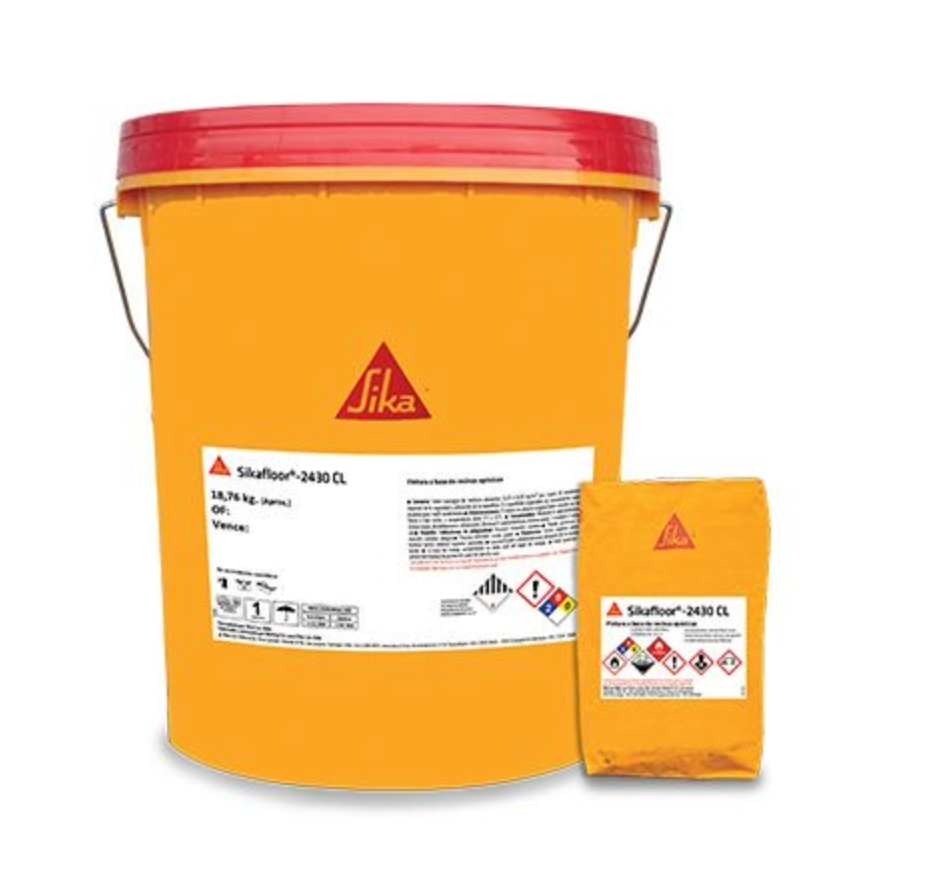 SIKAFLOOR-2430 CL RAL 740 747 -Pintura a base de resinas epóxicas.