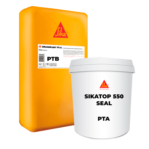 MASTER SEAL 550 - (Ahora Sikatop 550 Seal) Nueva Formulación - Impermeabilizante cementicio Blanco, 25Kg