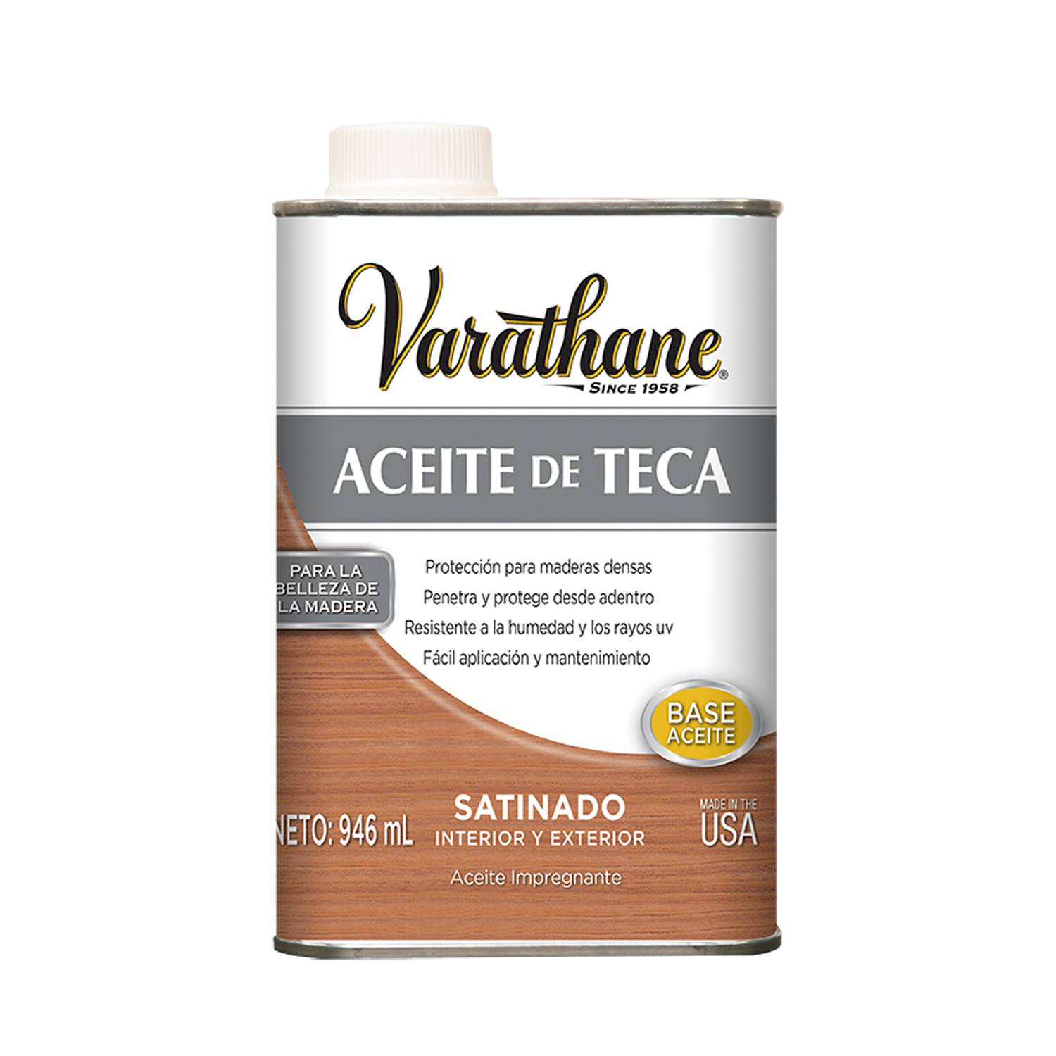 VARATHANE -Aceite de Teca 3,785Lts