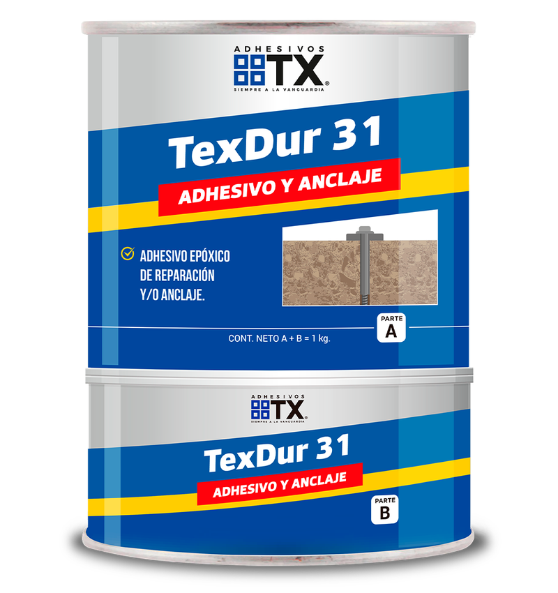 TEXDUR 31 - Adhesivo Epoxico, 1Kg