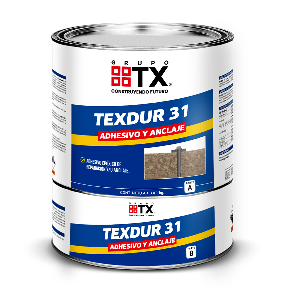 TEXDUR 31 - Adhesivo Epoxico, 1Kg