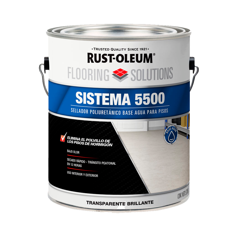 FLOORING 5500-Sellador Poliuret. Base Agua Transparente 3,78lts