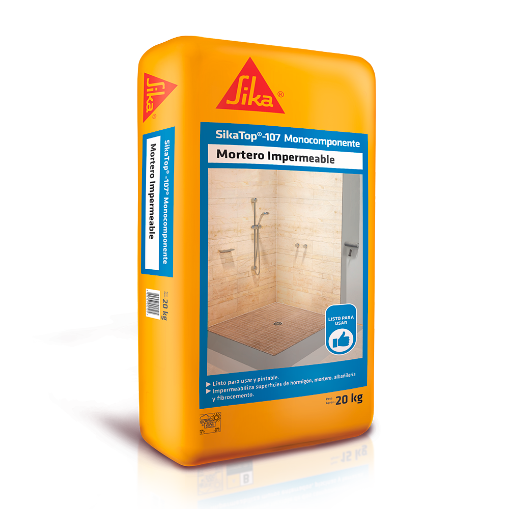 SIKATOP 107 MONOCOMPONENTE - Impermeabilizante cementicio, sac 20Kg