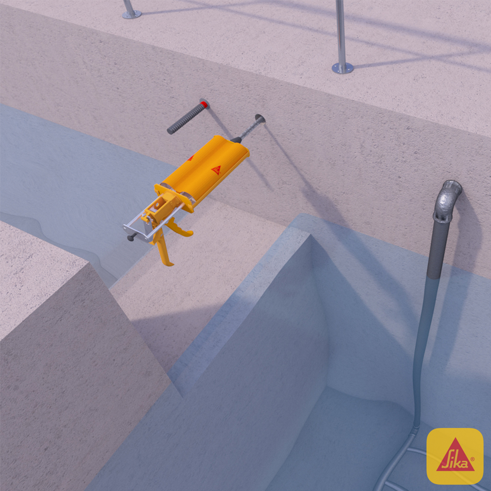 SIKA ANCHORFIX - 4 - Epóxico para anclajes estructurales de alta resistencia, 600ml