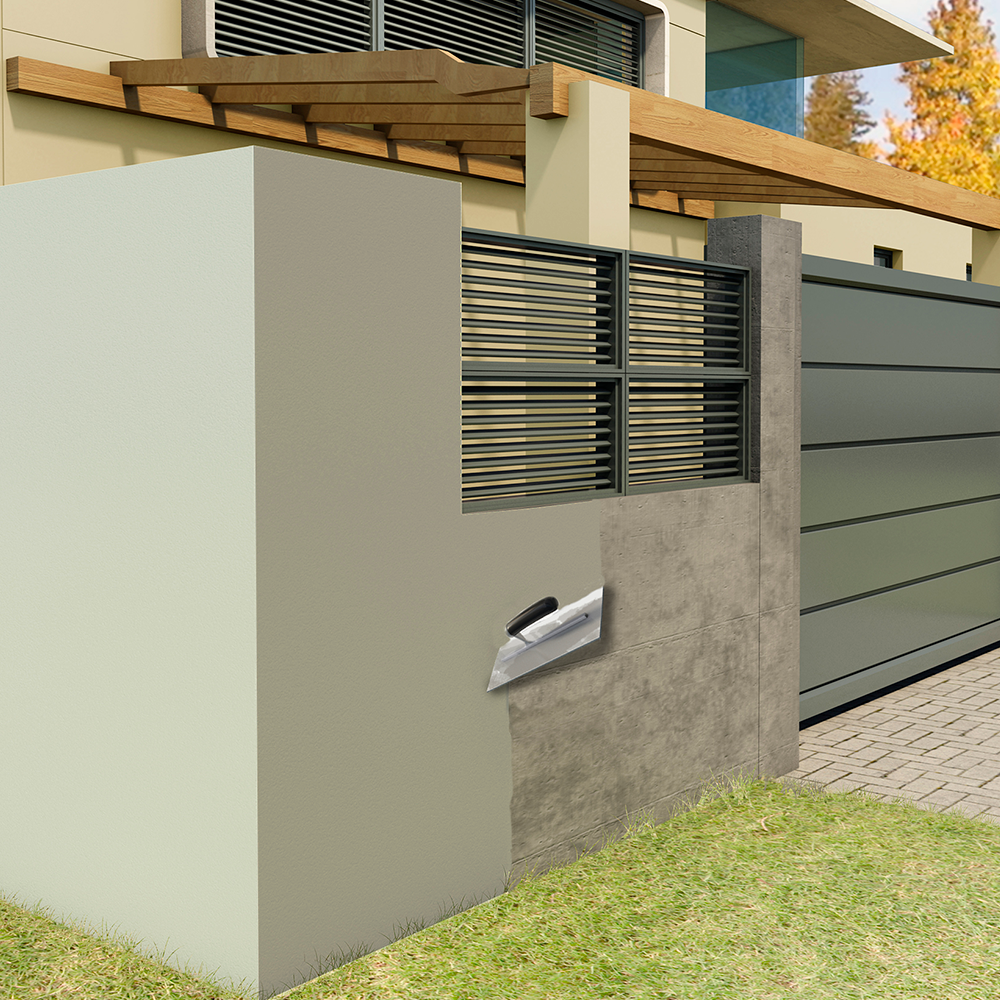 SIKAWALL-120 ENLUCIDO - Enlucido Para Interior o Exterior, Sac 25Kg