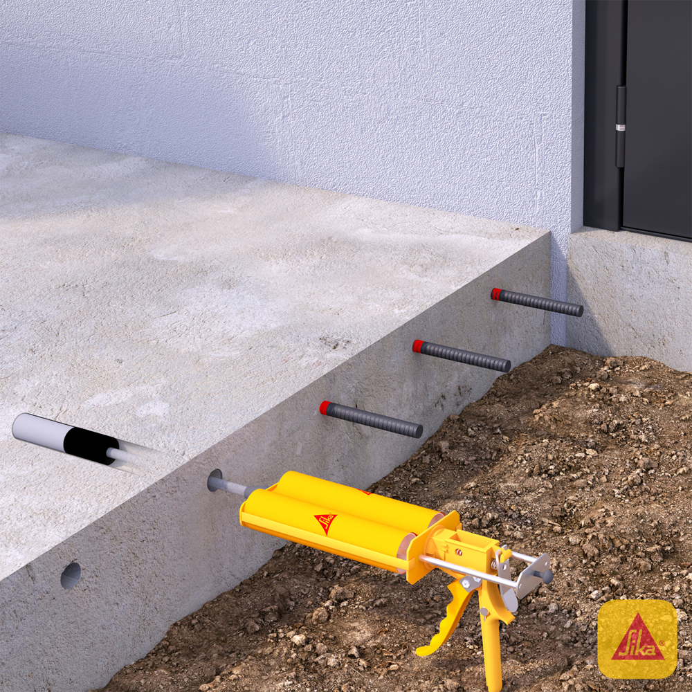 SIKA ANCHORFIX - 4 - Epóxico para anclajes estructurales de alta resistencia, 600ml