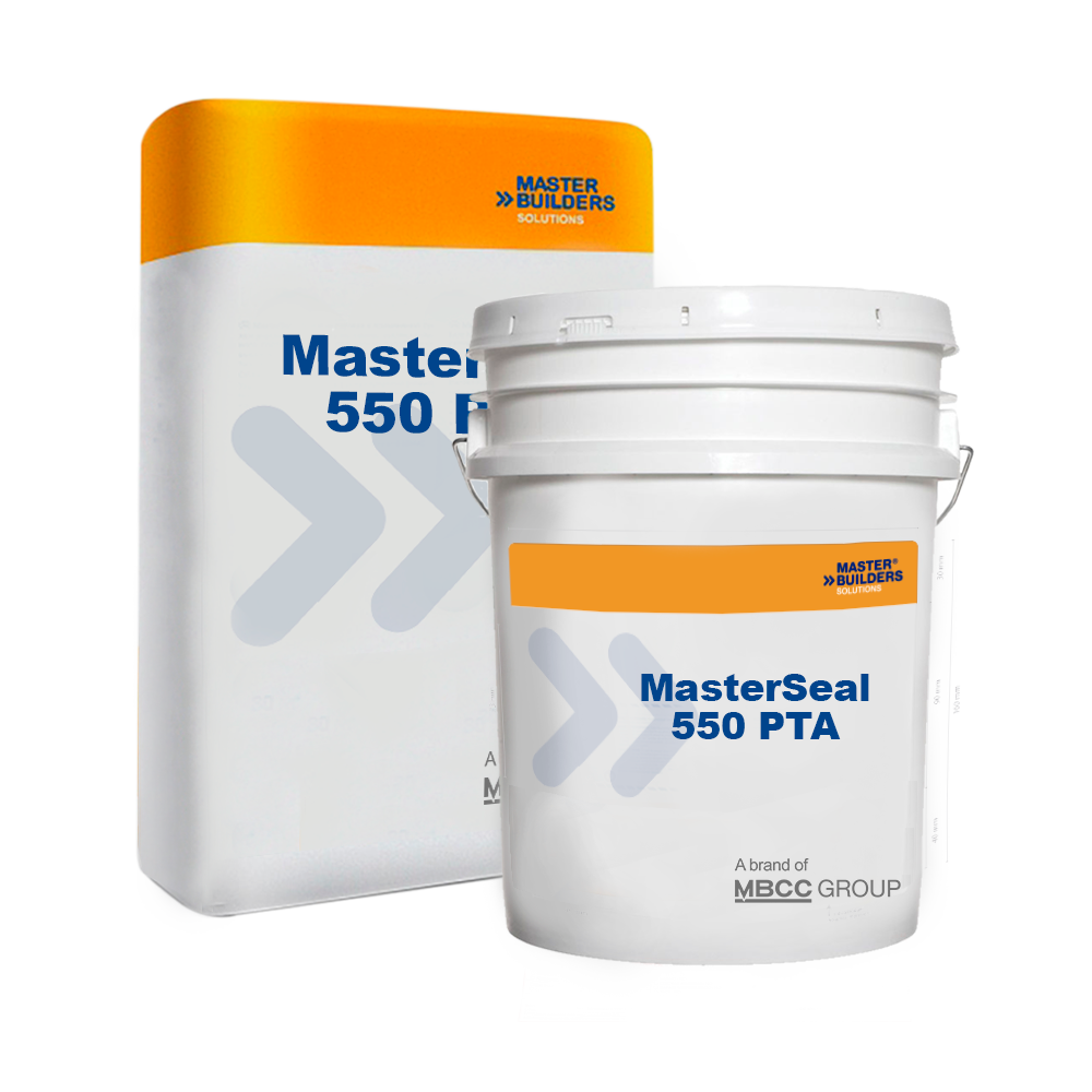 MASTER SEAL 550 - (Ahora Sikatop 550 Seal) Nueva Formulación - Impermeabilizante cementicio Natural, 25Kg