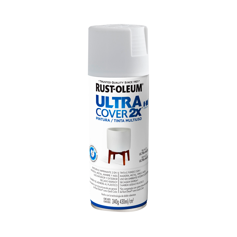 SPRAY ULTRA COVER 2X - Blanco Ultra Mate 340G