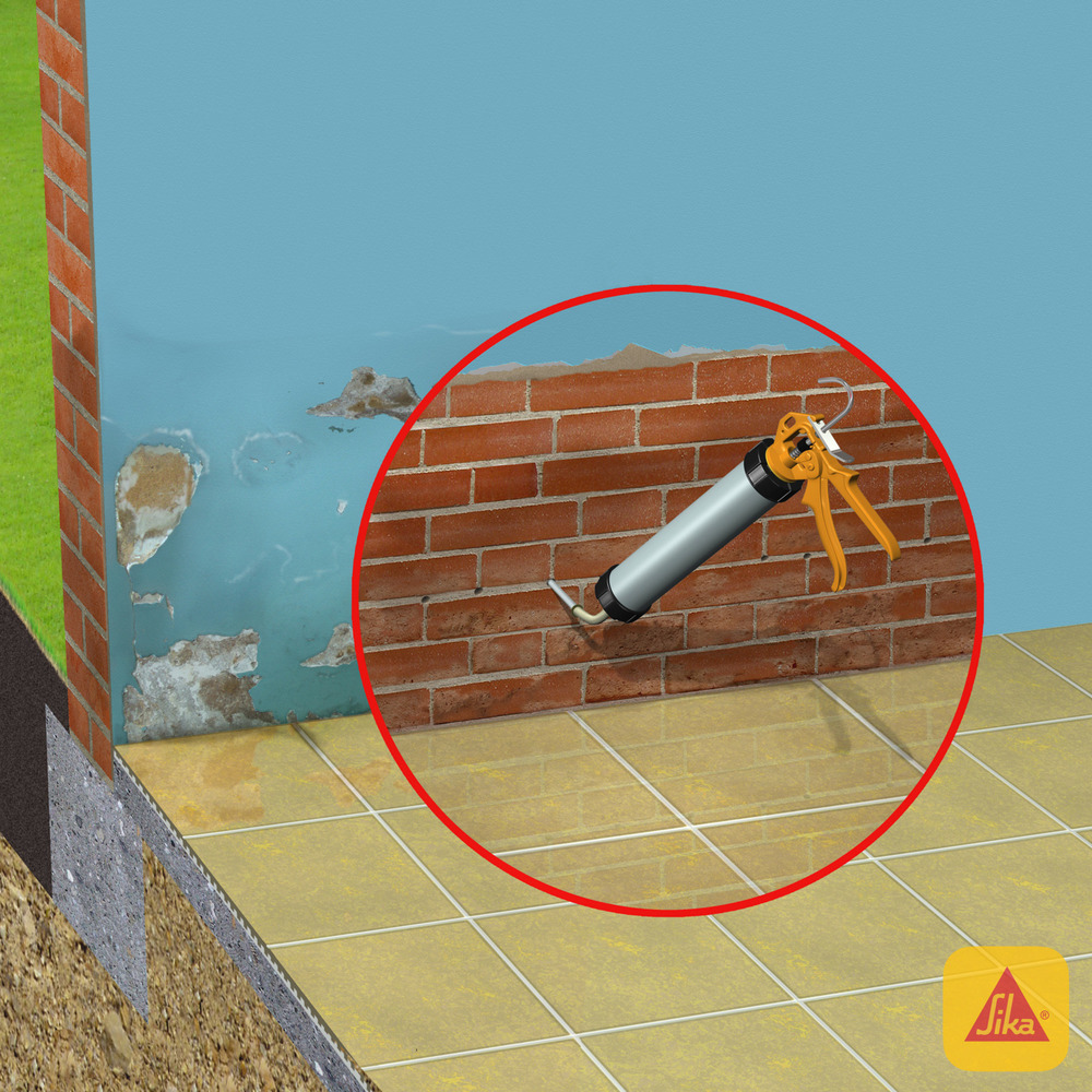 SIKAMUR INJECTOCREAM-100 - para la Humedad 300cc