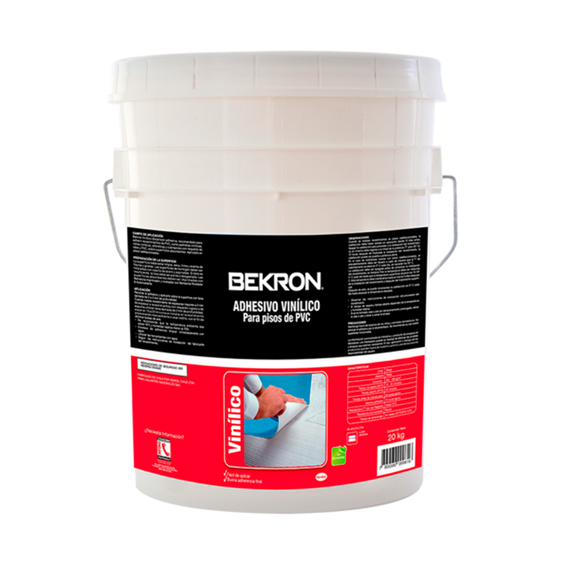 BEKRON VINILICO - Adhesivo para pisos PVC, 20 Kg