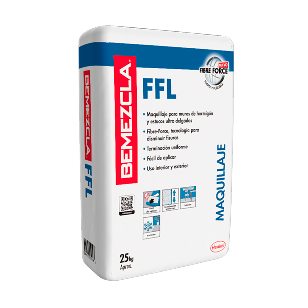 BEMEZCLA FFL - Mortero de maquillaje, 25Kg