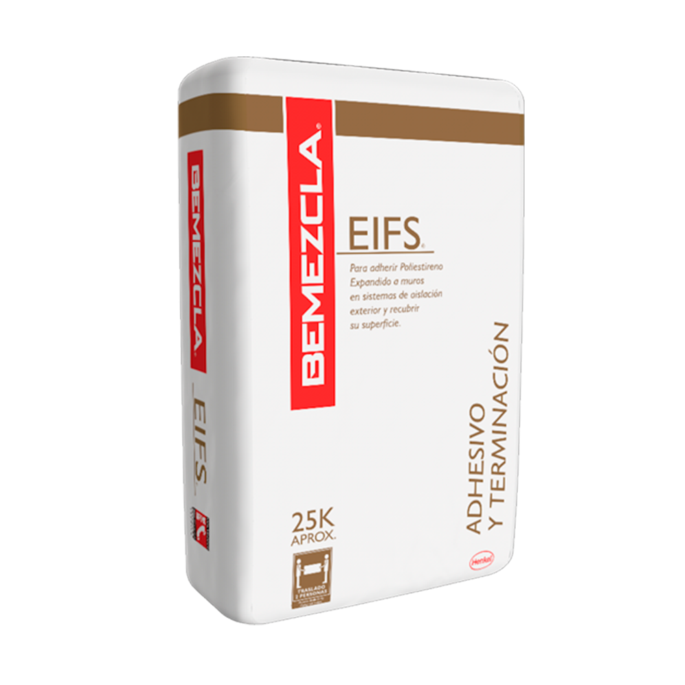 BEMEZCLA EIFS - Adhesivo cementicio, 25 Kg