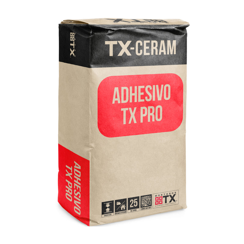 ADHESIVO TX PRO - Adhesivo cerámico, 25 Kg