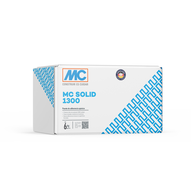 MC SOLID 1300 - Puente de adherencia epóxico, Caja 6 Kg