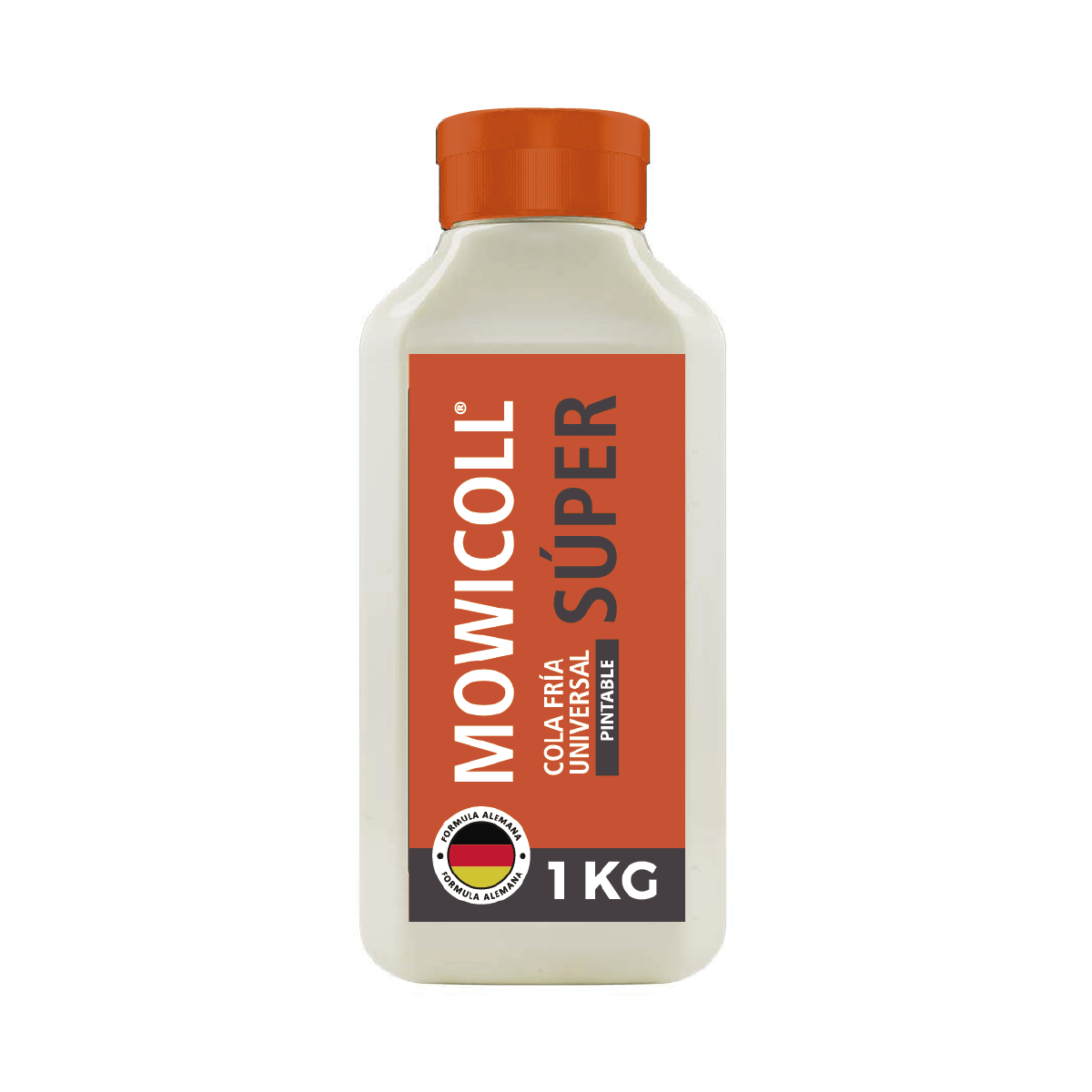 MOWICOLL SUPER- Cola Fría Uso Profesional, Botella 1 kg