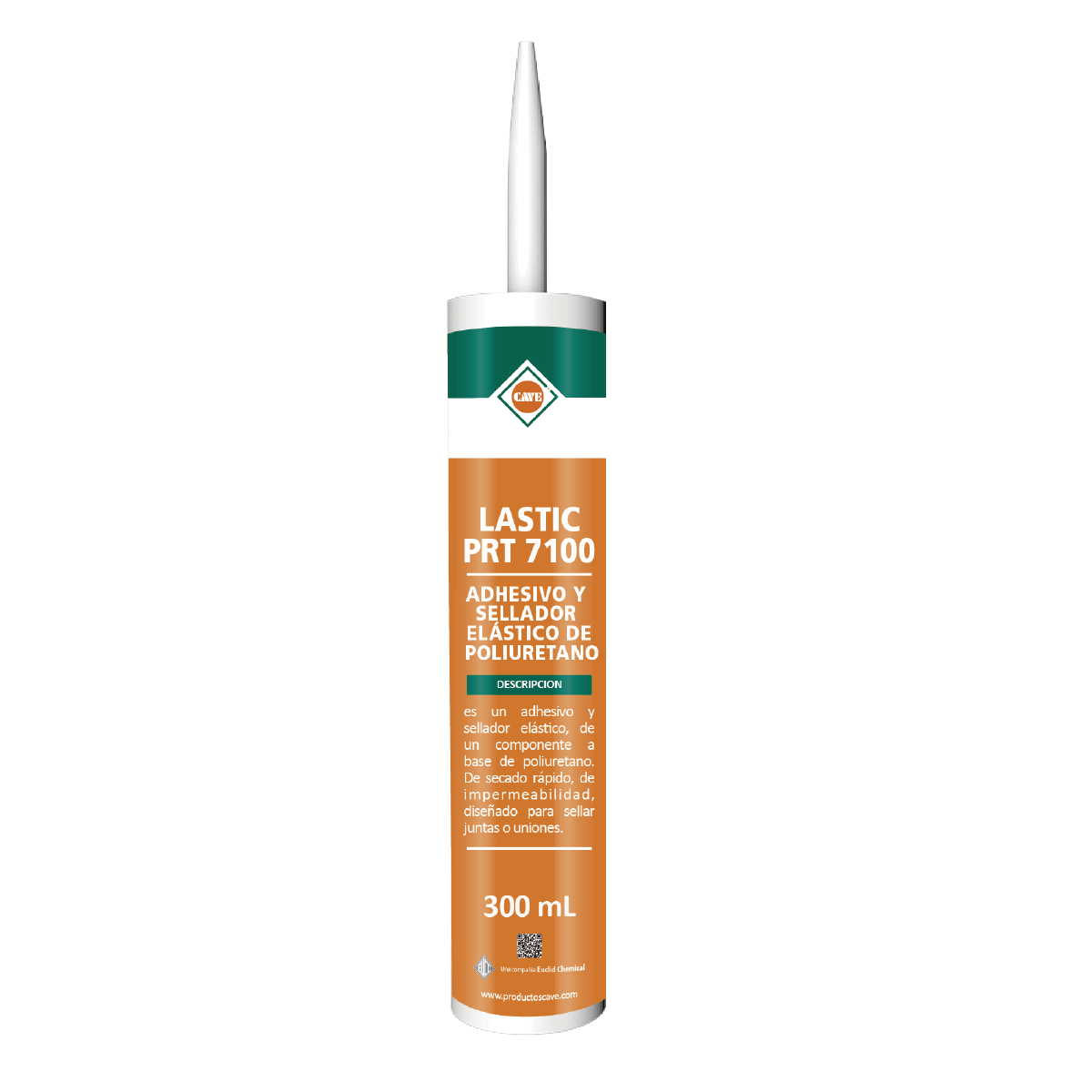 CAVE LASTIC PRT 7100, Adhesivo Sellador de Poliuretano Gris, Car 300cc