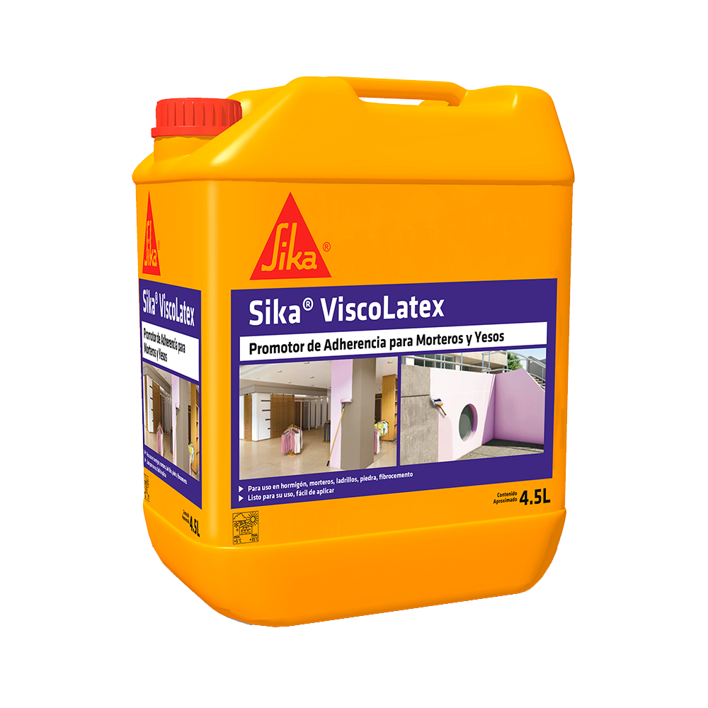 SIKA VISCO LATEX - Imprimación de adherencia, Bid 4,5lts