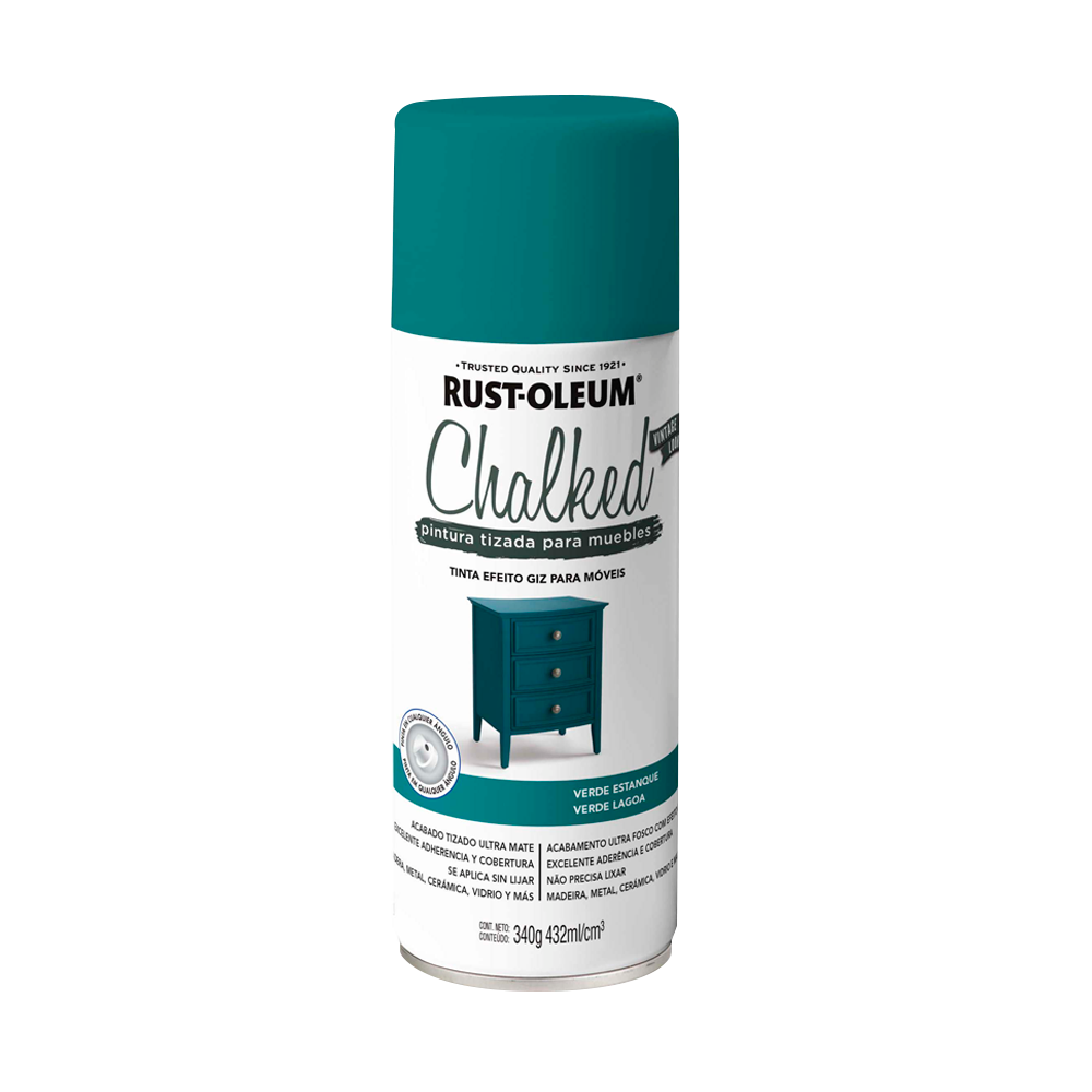 SPRAY CHALKED - Verde Estanque 340G