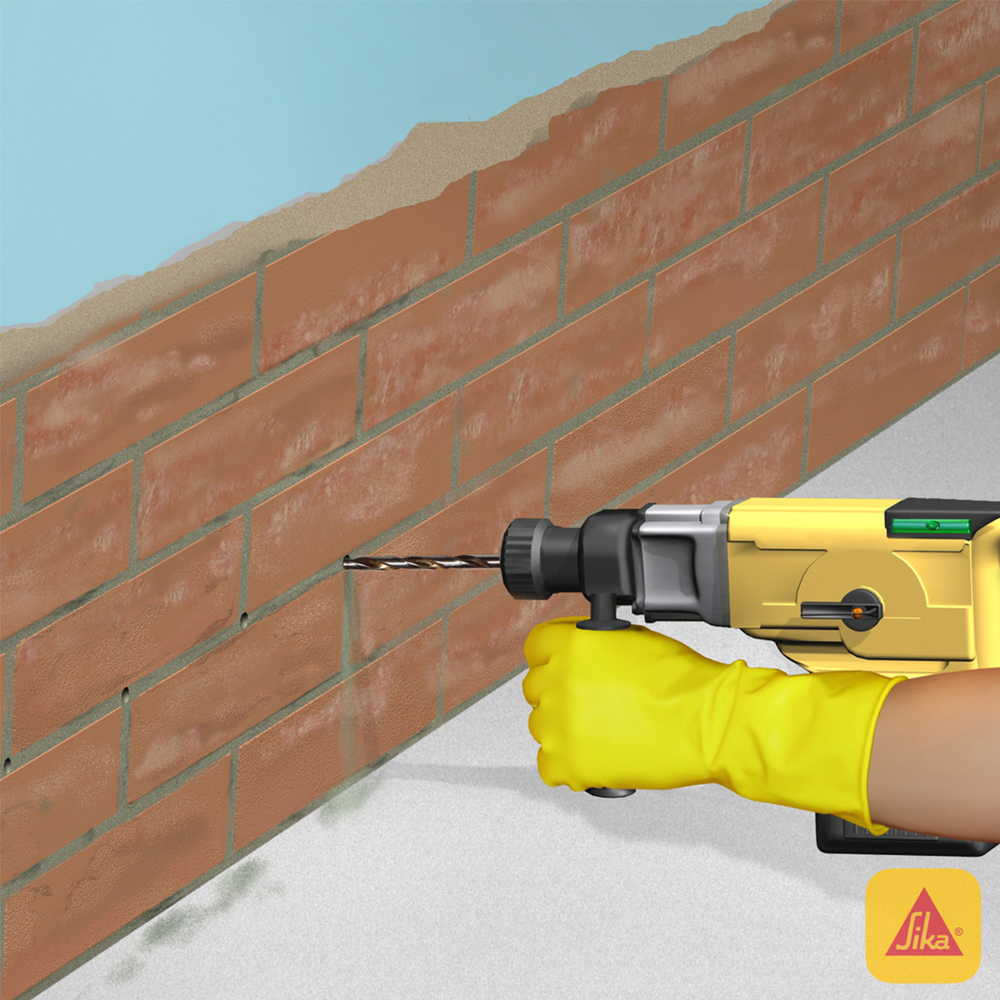 SIKAMUR INJECTOCREAM-100 - para la Humedad 300cc