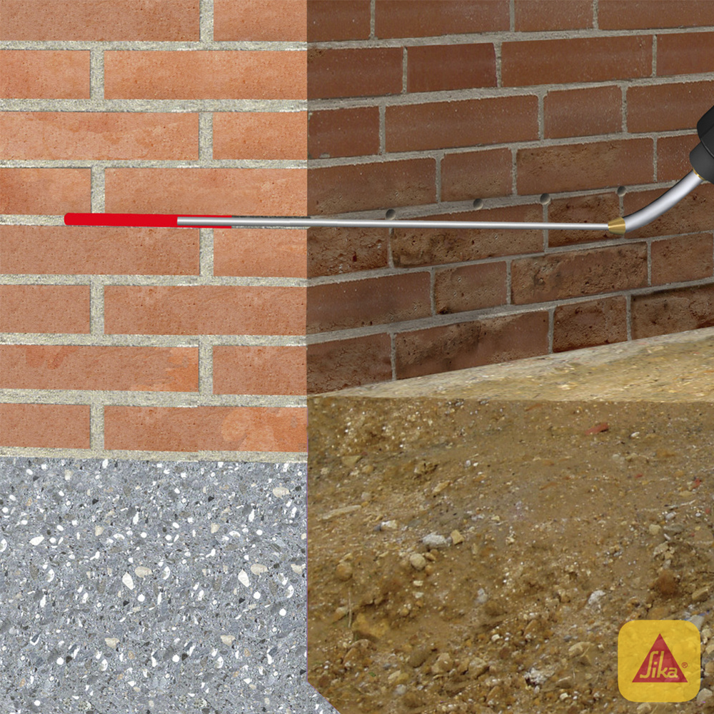 SIKAMUR INJECTOCREAM-100 - para la Humedad 300cc