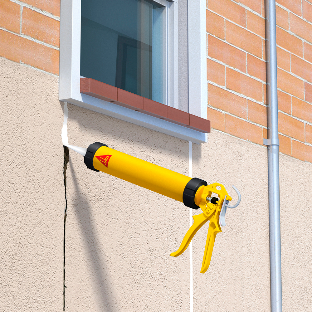 SIKACRYL + BLANCO - Sellante acrílica con Fungicida. 300 ml