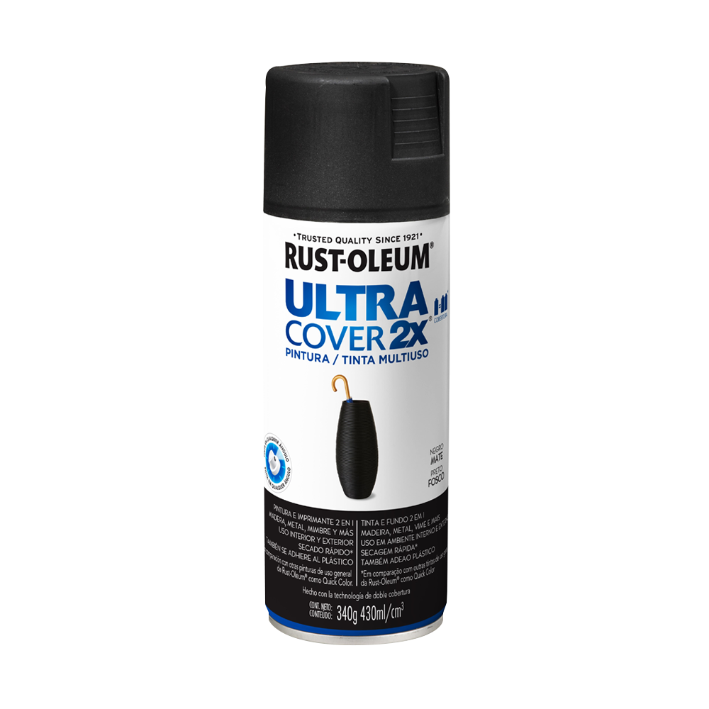 ULTRA COVER 2X - Negro Mate 340G