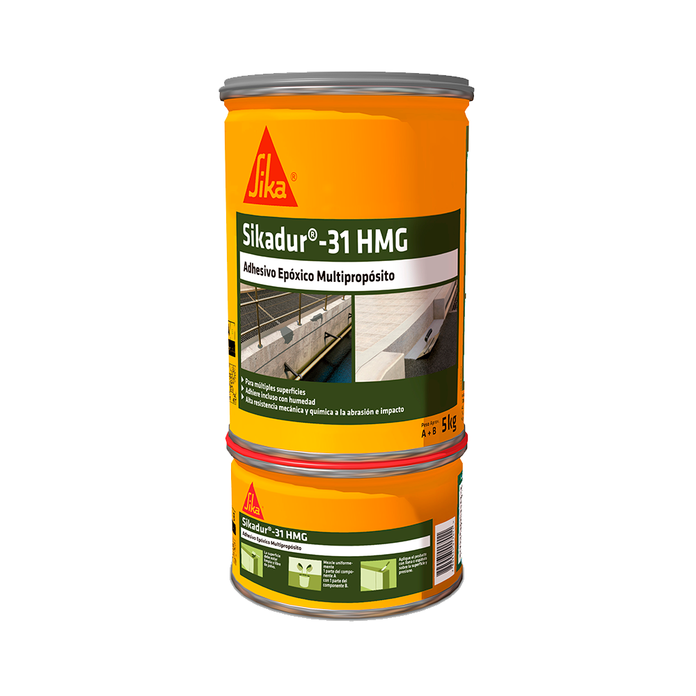 SIKADUR 31 HI-MOD GEL - Adhesivo Epóxico, 5 kg
