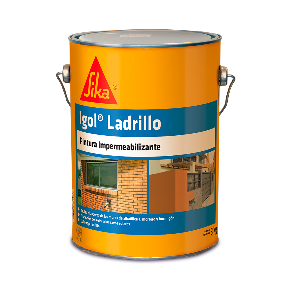 IGOL LADRILLO - Hidrorrepelente listo para usar, Galon 3 Kg