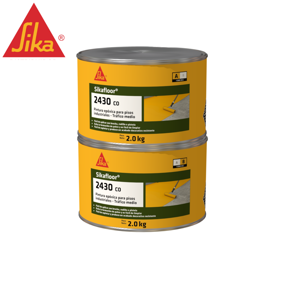 SIKAFLOOR-2430 CL RAL 740 747 -Pintura a base de resinas epóxicas.