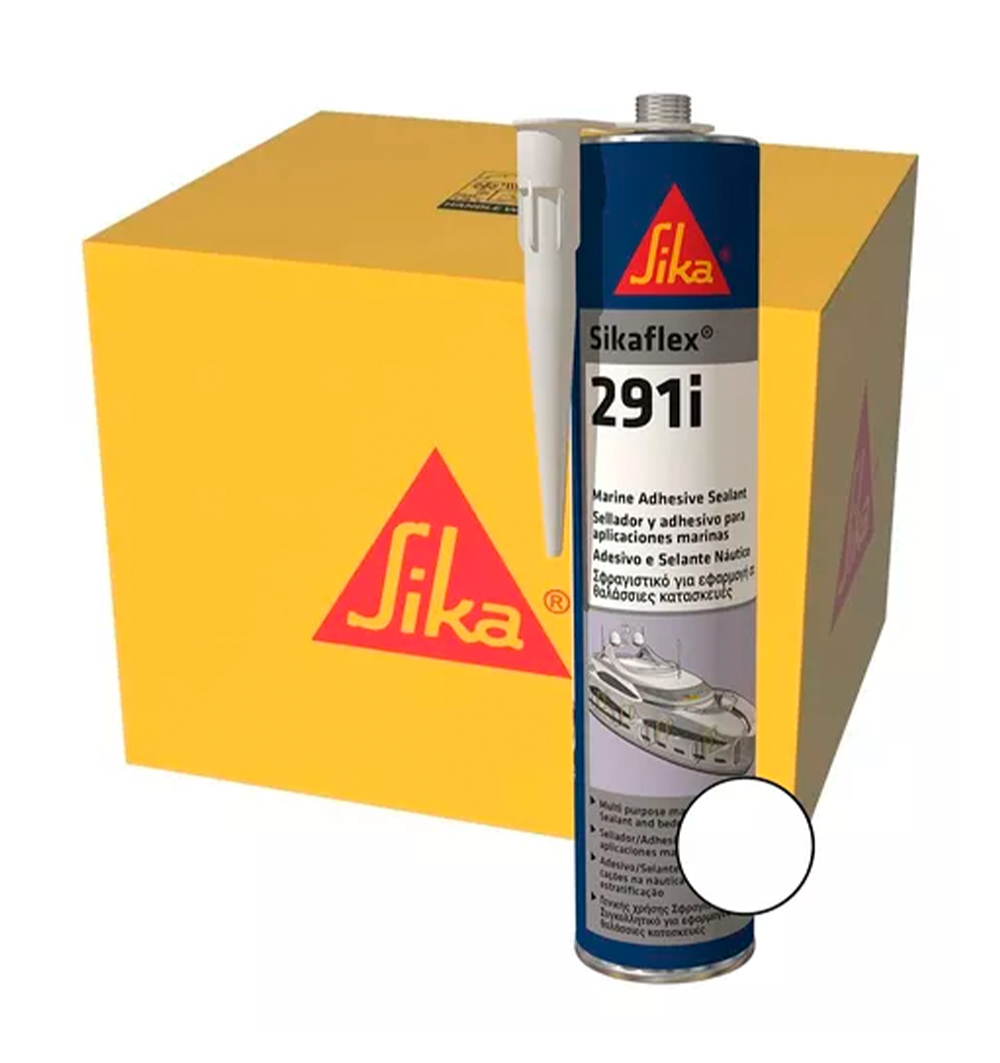 PACK SIKAFLEX 291i BLANCO - Sellante Multifuncional Aplic. Marina, 300cc