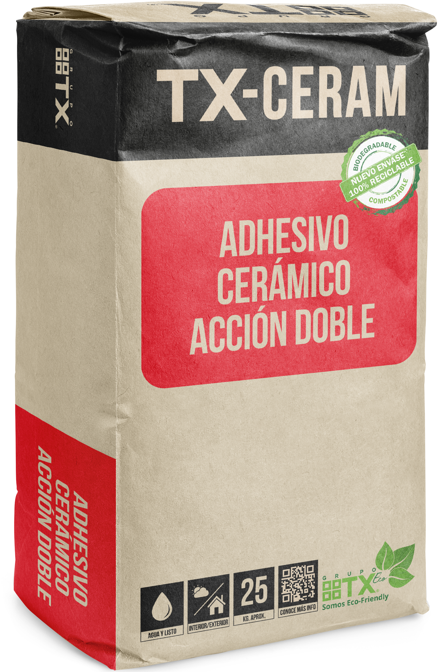ADHESIVO CERAMICO ACCION DOBLE (AD) - Saco 25Kg