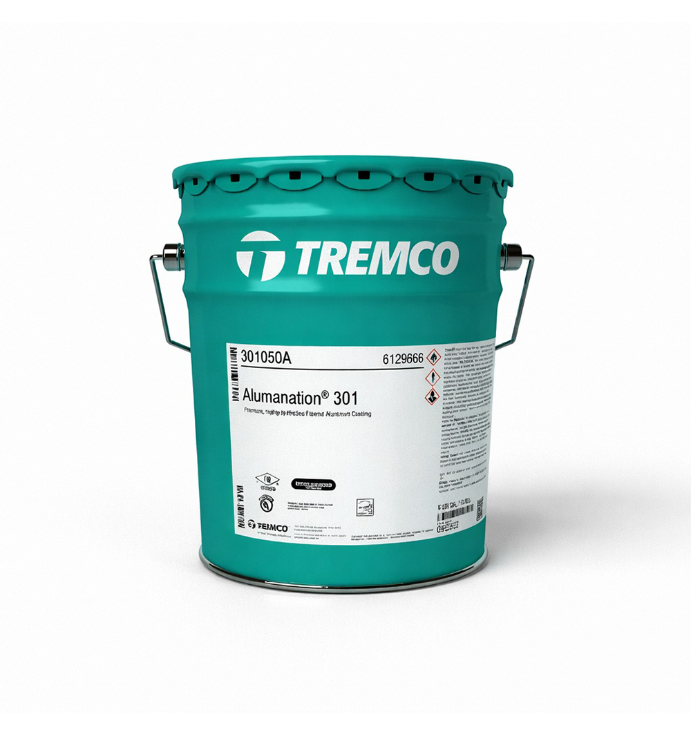 Alumanation 301 - Recubrimiento reflectivo Premium de Aluminio y fibra Balde 18,9 Lt